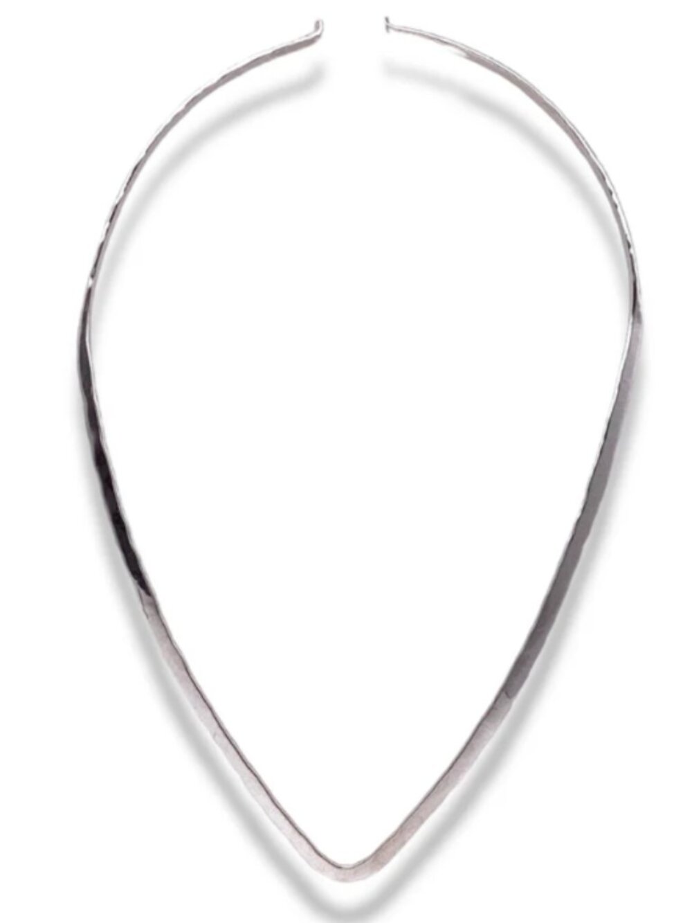 Southwestern "V" Dive Necklace Lazaro Gutierrez Sterling Silver - Picture 2 of 5